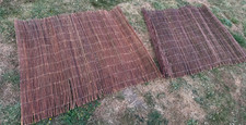 2.5m of willow screening in 2 sections size as seen in pics