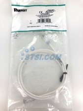 Panduit UTP28SP3 Cat6 28 AWG Network Patch Cable/Cord, 3 Ft White STSI