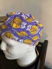 Los Angeles Lakers Medical Scrub Skull Cap Hat