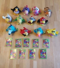 Kookoo Birds Clubhouse: Series One 1 complete set mini talking Plush Figurine 12