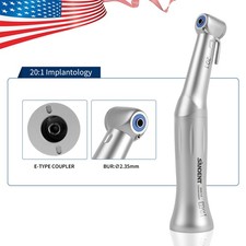 NSK Style Dental Implant 20:1 Reduction Contra Angle Low Speed Handpiece SANDENT