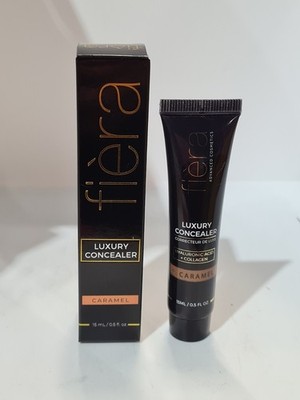F-i-e-ra Luxury Concealer Anti Aging Full Coverage 15ml Hydrating Shade Caramel