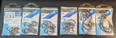 LOT Owner Super MUTU Ringed Circle Hooks - 5127R 3/0 4/0 5/0 6/0 9/0 10/0