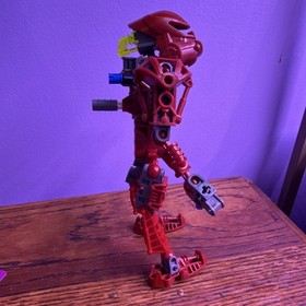 LEGO BIONICLE Vakama 8601 Toa Metru Complete Set 48 Pieces Canister 2004