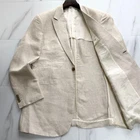 Giorgio Armani linen silk tailored jacket size 52 Vintage rare Men's From Japan