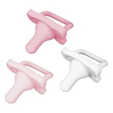 Dr. Brown's HappyPaci 100 3 Count Pack of 1 , Light Pink/Pink/White