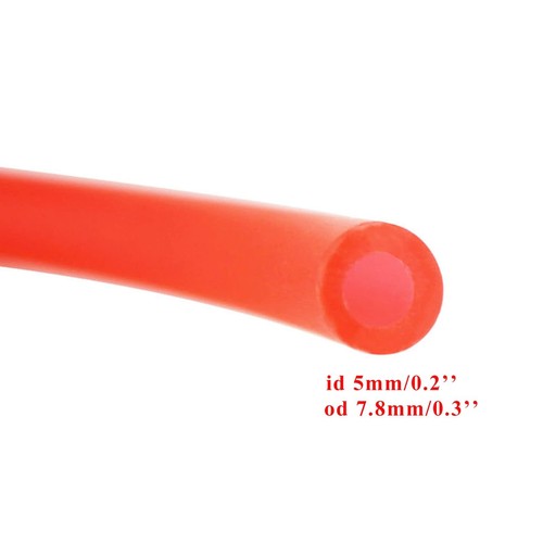PRO BAT O.D. 8mm Dirt Bike Gas Fuel Hose Line for 50cc 70cc 39.3'', Black  - Picture 3 of 6