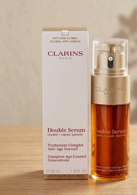 Clarins Double Serum Face Treatment 50ml 1.6oz Fresh Batch New Sealed