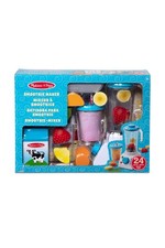 Melissa Doug Blender Smoothie Maker 24-pc Set Pretend Play Food New Sealed