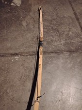 Hand Made Long Bow Made By A Thirteen Year Old Boy Used To Shoot Two Whitetail