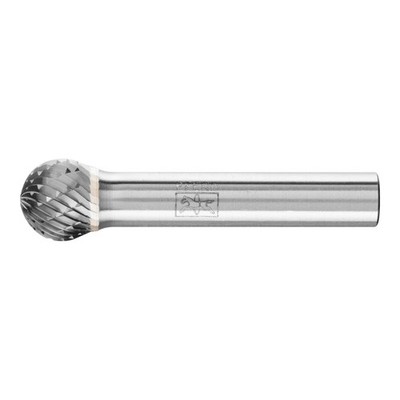 PFERD TOOLS Hartmetall Frässtift Kugel KUD Ø 12x10mm Schaft-Ø 8 mm Z3P universal