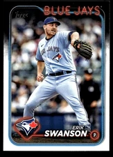 2024 Topps Update Series Base Erik Swanson Toronto Blue Jays #US132