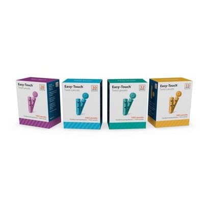 EASYTOUCH TWIST LANCETS 33G