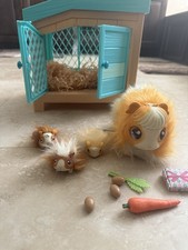 Little Live Pets Mama Surprise Soft Interactive Mama Guinea Pig w Hutch Babies