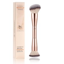 Foundation Brush Concealer - Multi-Use Gold,Angled Round Flat