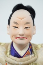 Japanese Hinamatsuri Doll Samurai in Kimono Vintage Original from Japan 0901C9