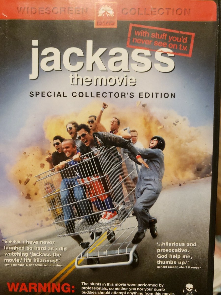 Jackass: The Movie (DVD, 2003, Widescreen) Johnny Knoxville | eBay