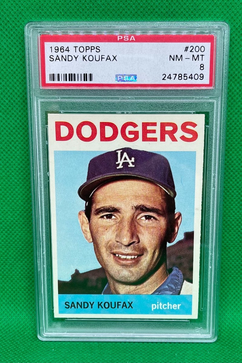 1964 TOPPS SANDY KOUFAX #200 PSA 8 NM-MT DODGERS | eBay