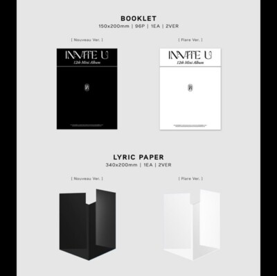 【中古】［CD］Pentagon 12th - IN:VITE U (Nouveau Version) PENTAGON 12th Mini Album [IN:VITE U] Nouveau Ver. CD+Book+Lyric+2p