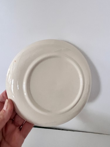 VTG Marcrest Nordic Mint Leaf Pattern Set Of Four Bread & Butter 6.25" MCM - Picture 8 of 18