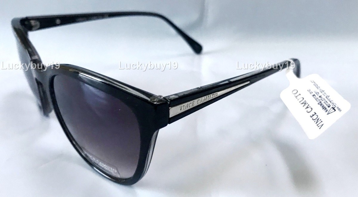 NWT $75 Vince Camuto VC 672 Black Authentic Sunglasses Women  display picture 3