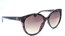 Guess GU7402 52F Dark Havana Cat Eye Womens Sunglasses 57mm