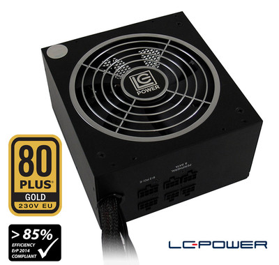 LC-Power - Netzteil LC6460GP4 V2.4 - 460 Watt - 80Plus GOLD 230V EU - Modular