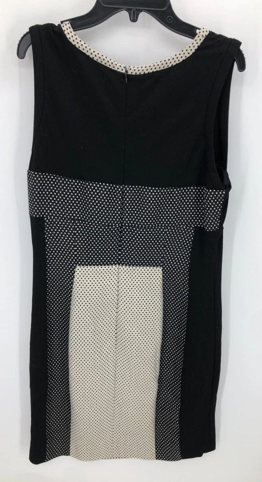 Vestido Yoana Baraschi Anthropologie para mujer 10 negro lunares bloques de colores funda Foto 2 de 4