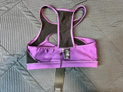wickedweasel 712 reveal sports bra:purple:medium
