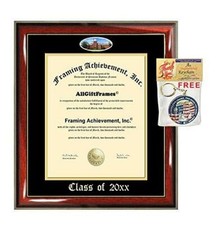 AllGiftFrames Custom Diploma Frame Embossed WVU College Best Graduation West Vir