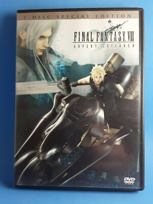 Final Fantasy VII ~ Advent Children  Two-Disc Special Edition Mint Cond Discs! 