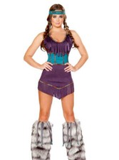 3 Piece Tribal Hottie Halloween Cosplay Costume