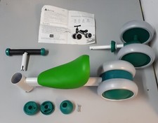 Draisienne 3 roues, vélo bébé sans pédales enfants Vert turquoise