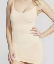 Maidenform Women's Control It Shiny Collection Full Slip Bra #12428 Beige NWT