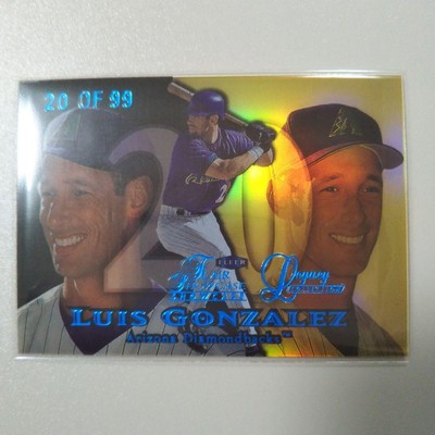 Jersey Number Luis Gonzalez Legacy Collection 20/99 | eBay