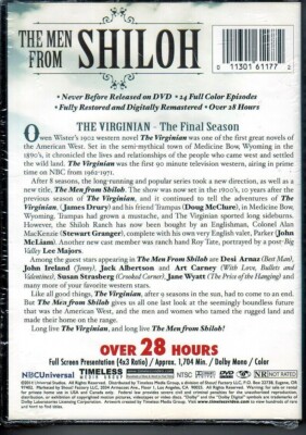 その他 Men From Shiloh [DVD] The Men From Shiloh: The Virginian - Final Season DVD Set (8 Discs
