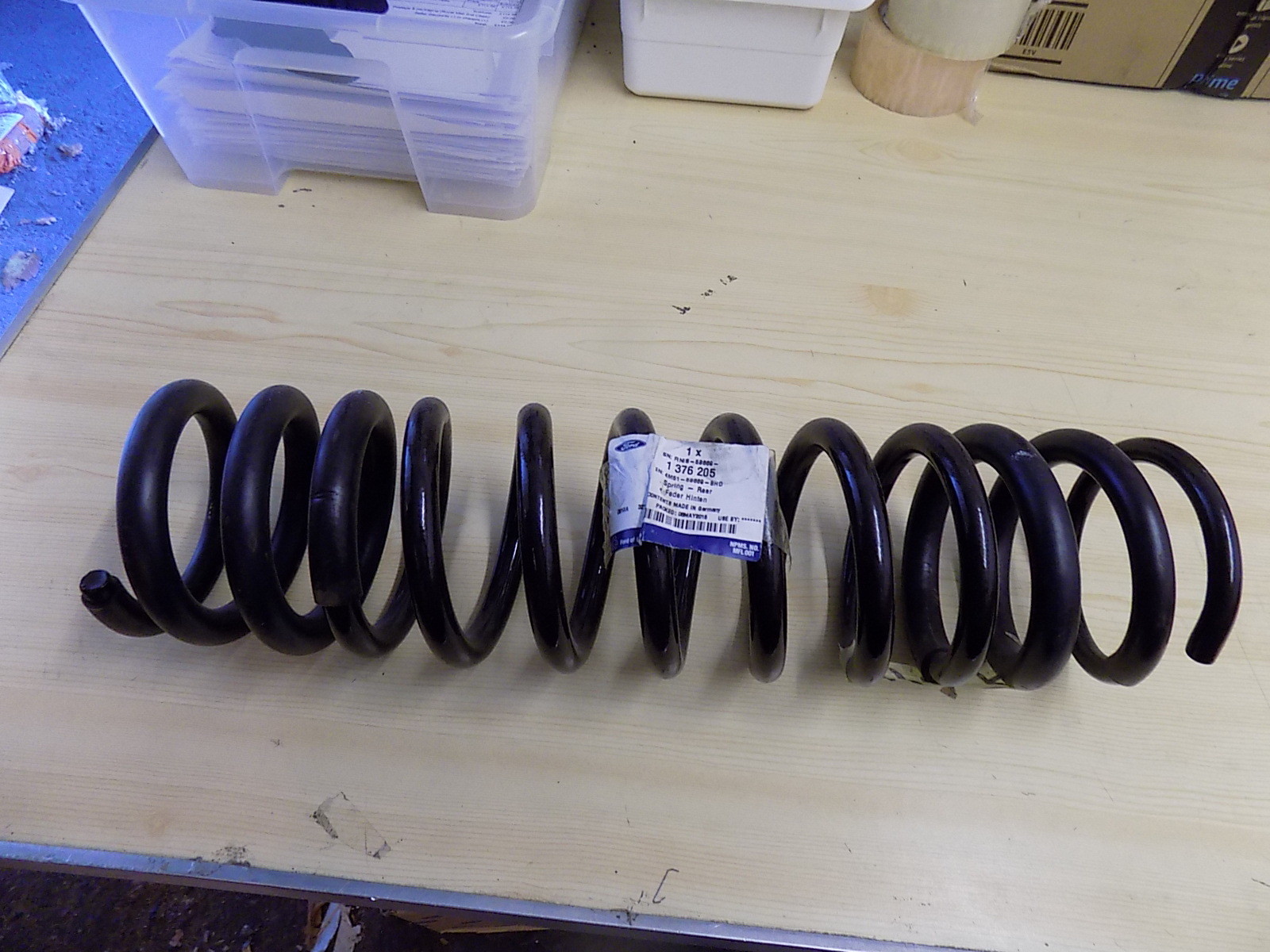 GENUINE Ford Focus C-MAX C Max Rear Suspension Coil Spring 1376205  