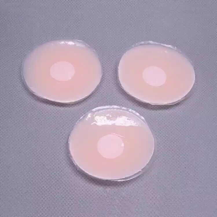 Invisible Breast Lift Up Bra Pad Tape Silicone Nipple Cover Rabbit Ear Cup  A-F