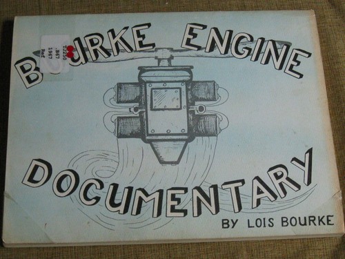 RARE Orig Manual BURKE ENGINE DOCUMENTARY 1968 Photos History Car Airplane 227