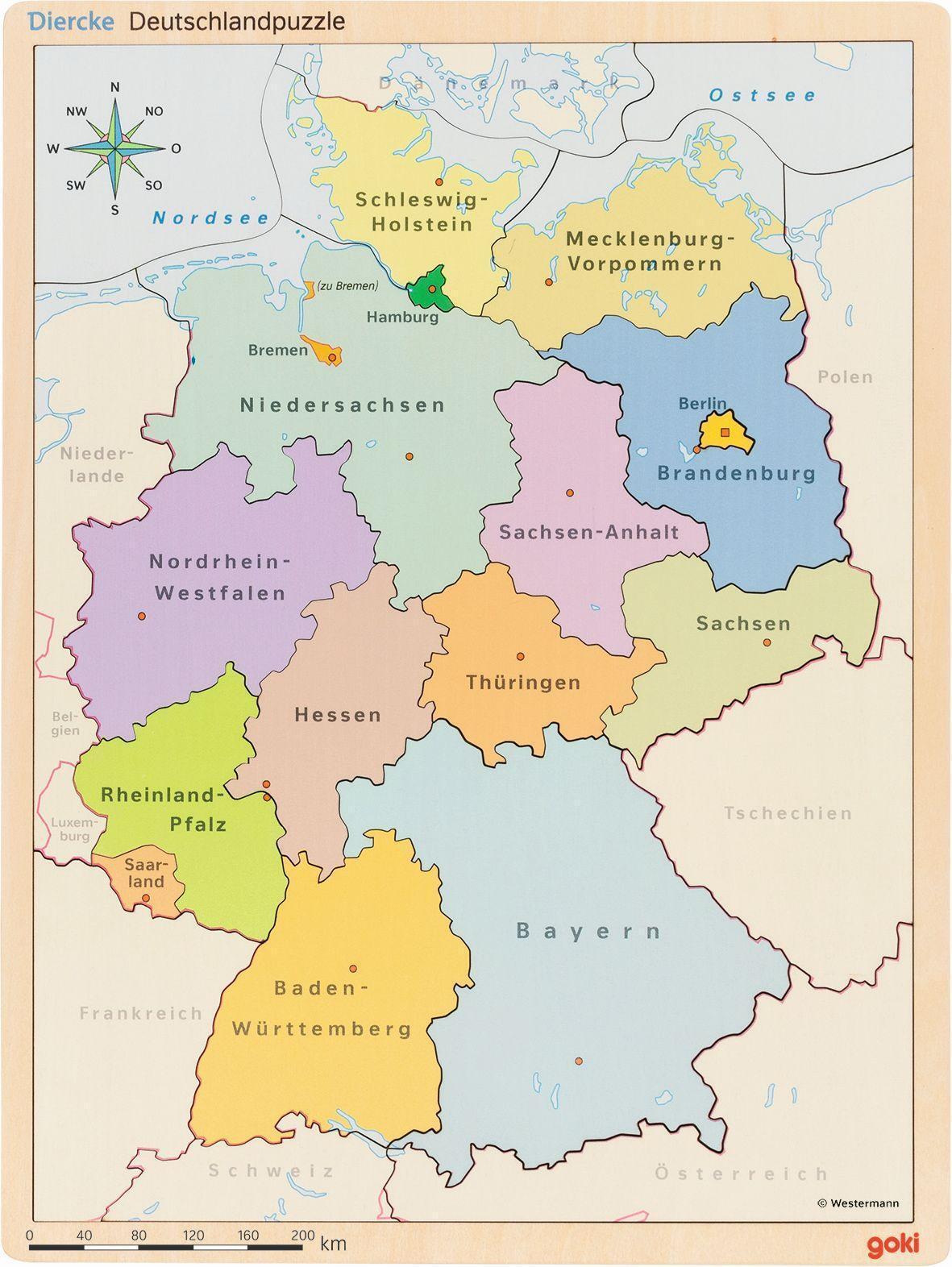 Thumbnail - Puzzle Puzzle Deutschland 4013594574174