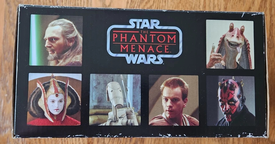 Star Wars Retro Collection Phantom Menace 6-Figure Set Target Exclusive Unopened - Image 2 of 3
