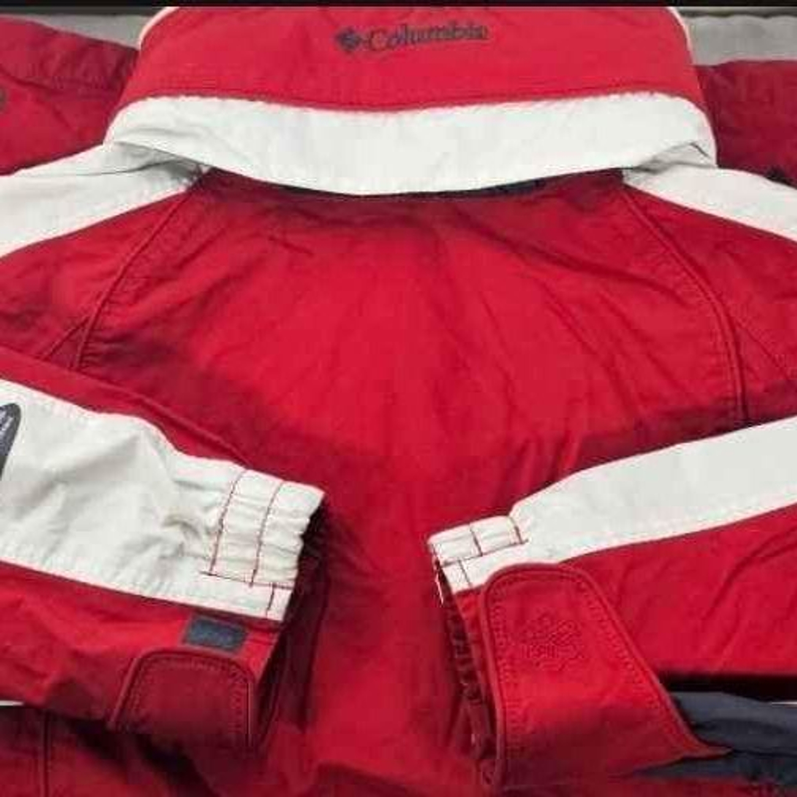 Columbia Unisex Red & Black Medium Jacket