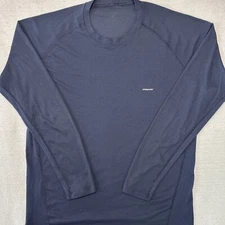 Vintage Patagonia L/S Capilene Mens XL Navy Blue Baselayer Long Sleeve USA