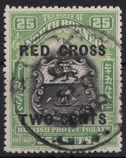 Nordborneo 1918, red cross, Mi.Nr. 173, CDS, gestempelt