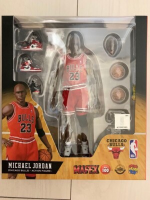 スポーツ MAFEX TOY Michael Jordan Chicago Bulls MAFEX No.100 Michael Jordan Chicago Bulls MJ Medicom Toy Action