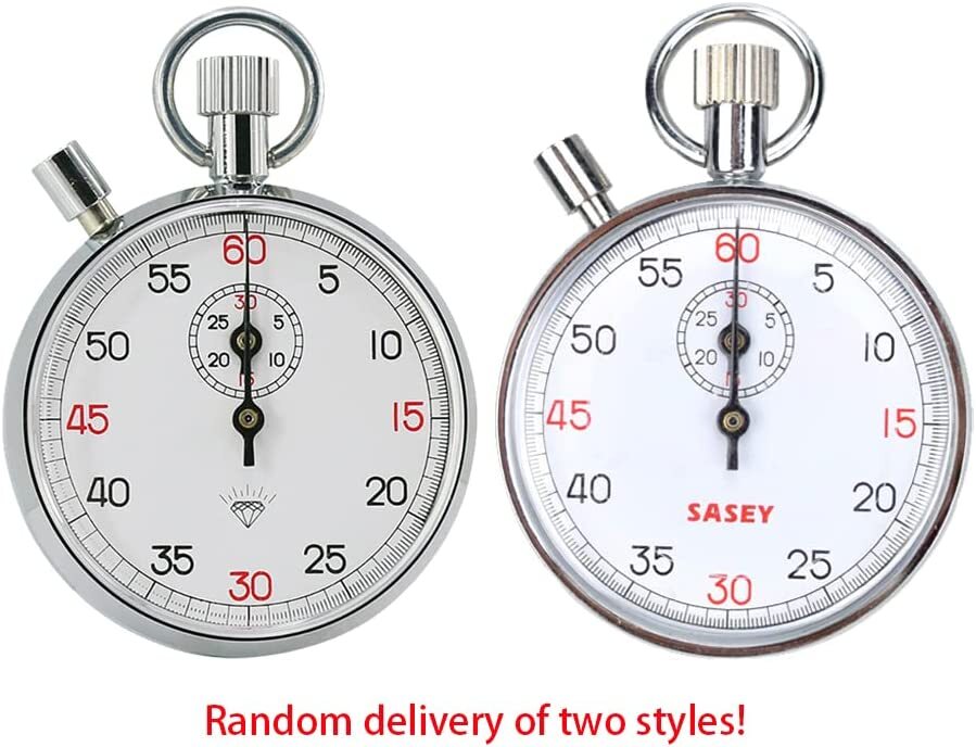 Mechanical Stop Watch Sports Chronograph Running Timer Handheld ...