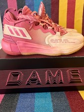 Adidas Dame 7 EXTPLY - DOLLA pink - basketball YOUTH/mens 4.5 US