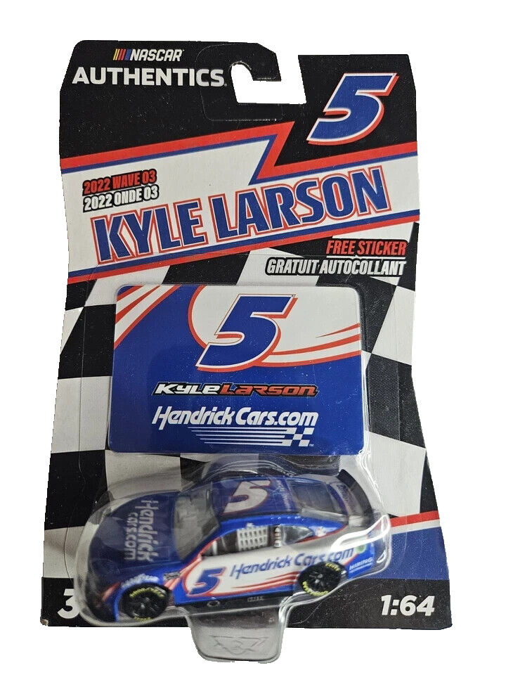 2022 Wave 03 Kyle Larson HendrickCars Authentics 1:64 Diecast FREE