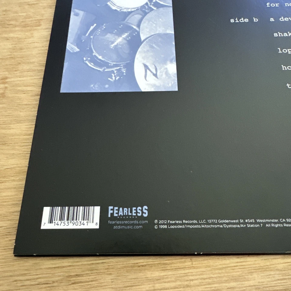 AT THE DRIVE-IN IN/CASINO/OUT  Clear Vinyl 2012 Repress RARE OOP Mars Volta Emo - Image 4 of 4