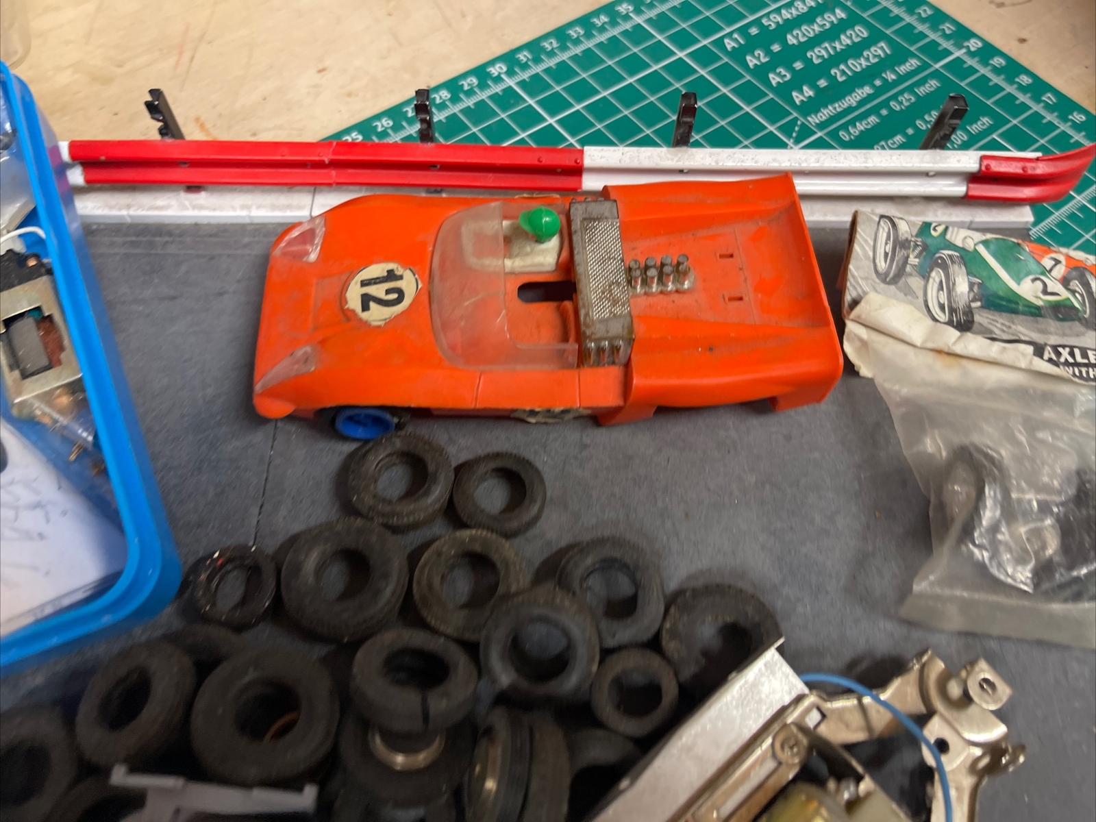 JOB LOT SCALEXTRIC SLOT CAR SPARE PARTS eBay